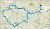 Route Map -from  Microsoft Streets & Trips