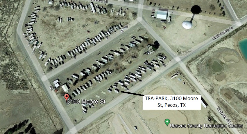 TRA-PARK, 3100 Moore St, Pecos, TX